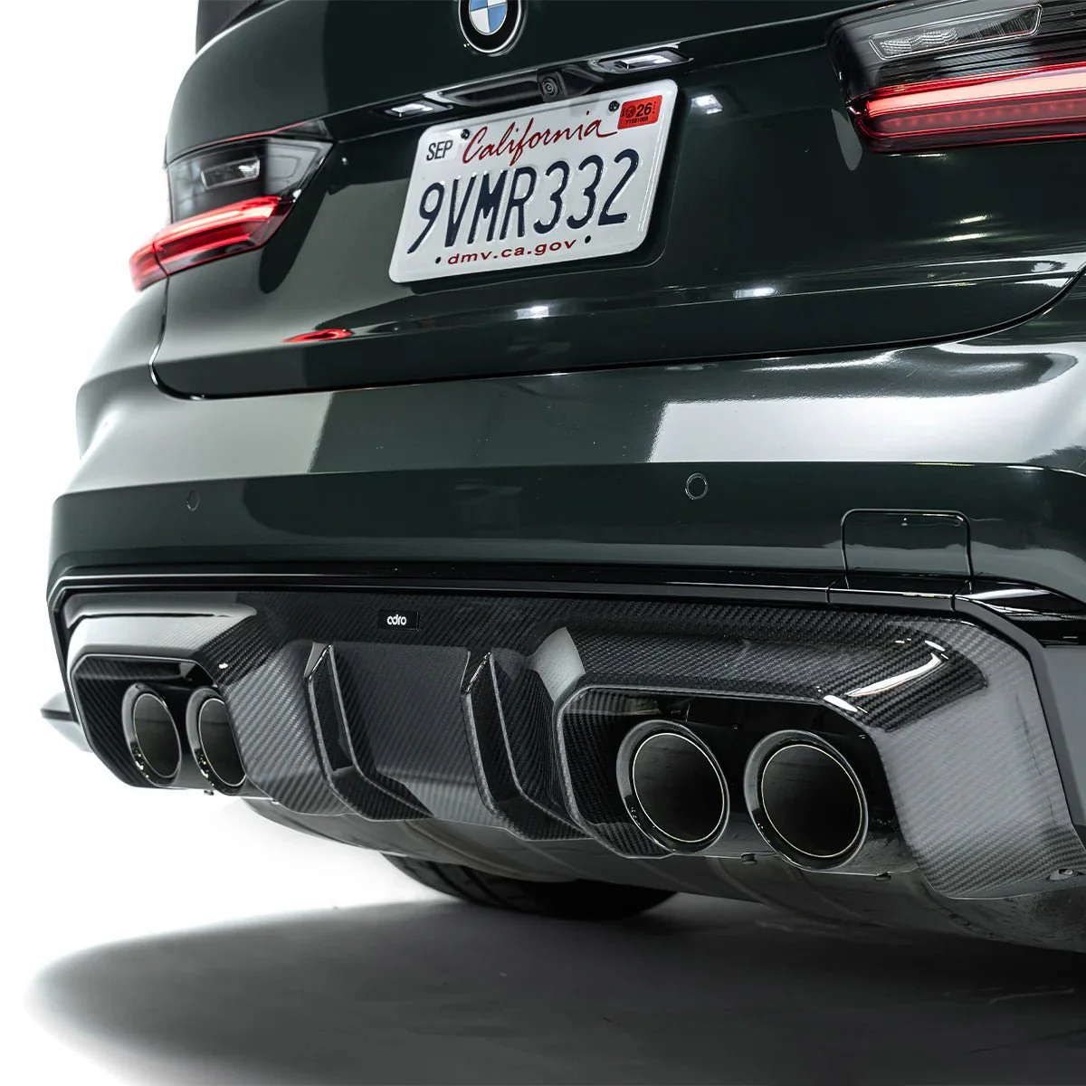 BMW M3 G80 G81 & M4 G82 G83 Pre-Preg Carbon Fibre Rear Diffuser V2 by Adro (2021+) - Image 3