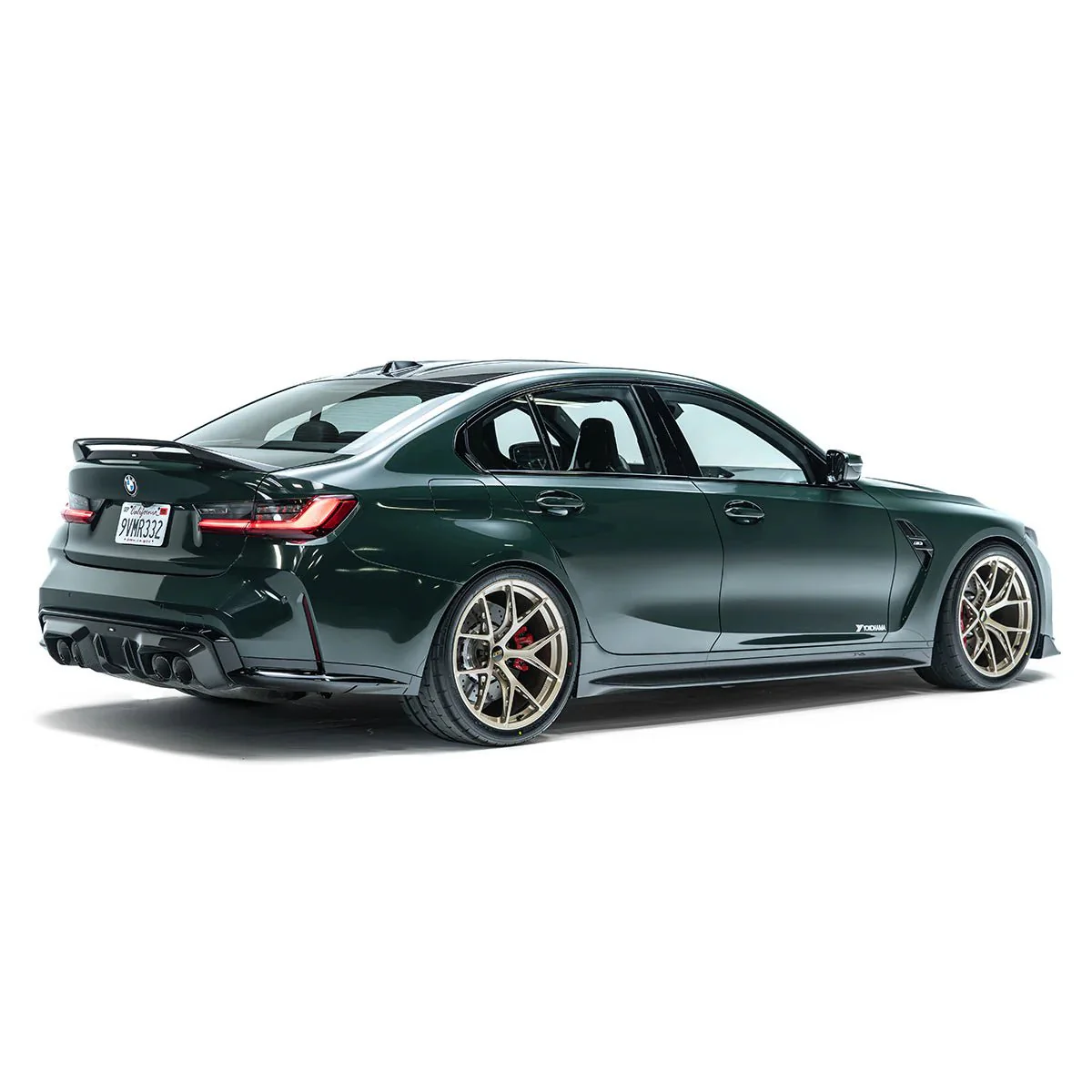 BMW M3 G80 G81 & M4 G82 G83 Pre-Preg Carbon Fibre Rear Diffuser V2 by Adro (2021+) - Image 4