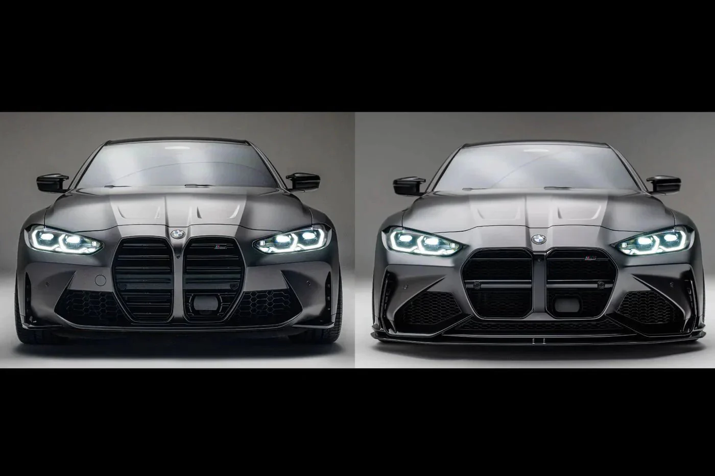 BMW M3 G80 G81 & M4 G82 G83 Carbon Fibre Splitter for V1 Bumper by Adro (2021+) - Image 10
