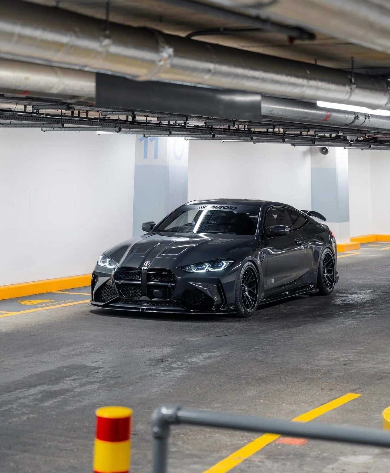 BMW M3 G80 G81 & M4 G82 G83 Carbon Fibre Splitter for V1 Bumper by Adro (2021+) - Image 4