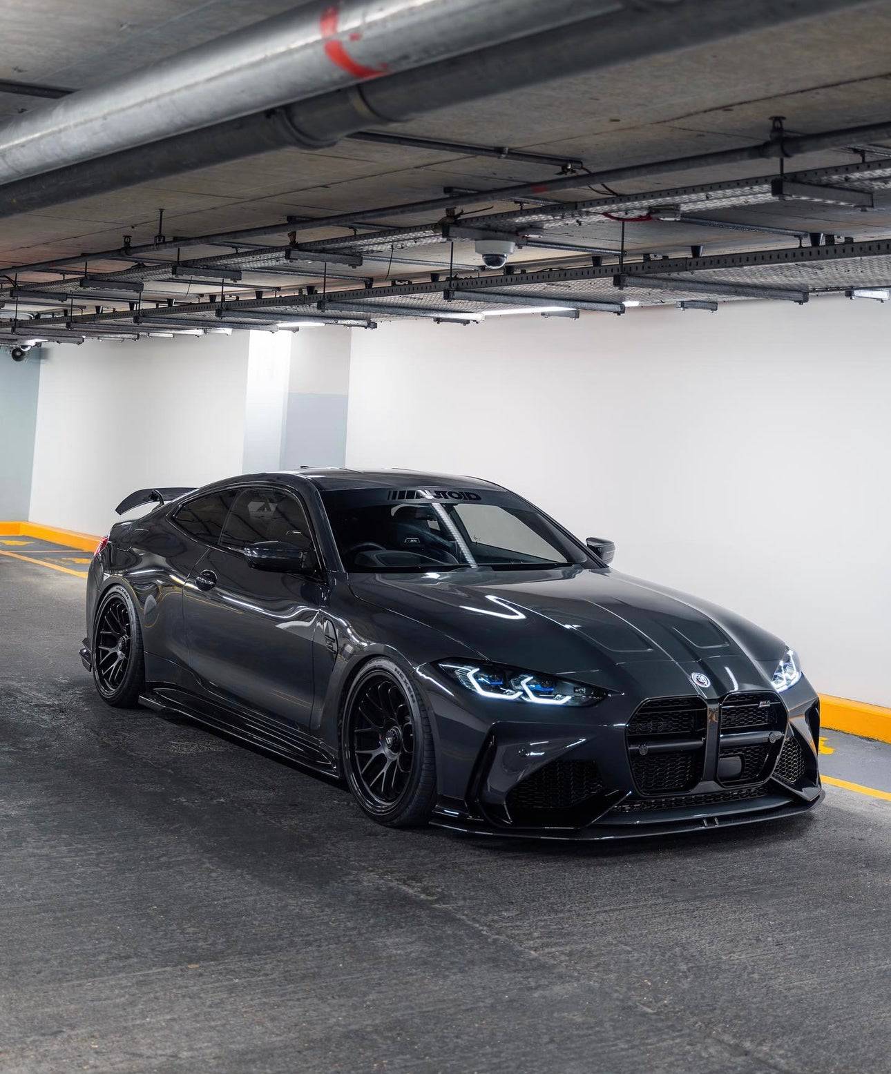 BMW M3 G80 G81 & M4 G82 G83 Carbon Fibre Splitter for V1 Bumper by Adro (2021+) - Image 5
