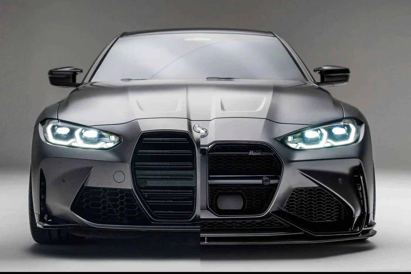 BMW M3 G80 G81 & M4 G82 G83 Carbon Fibre Splitter for V1 Bumper by Adro (2021+) - Image 9