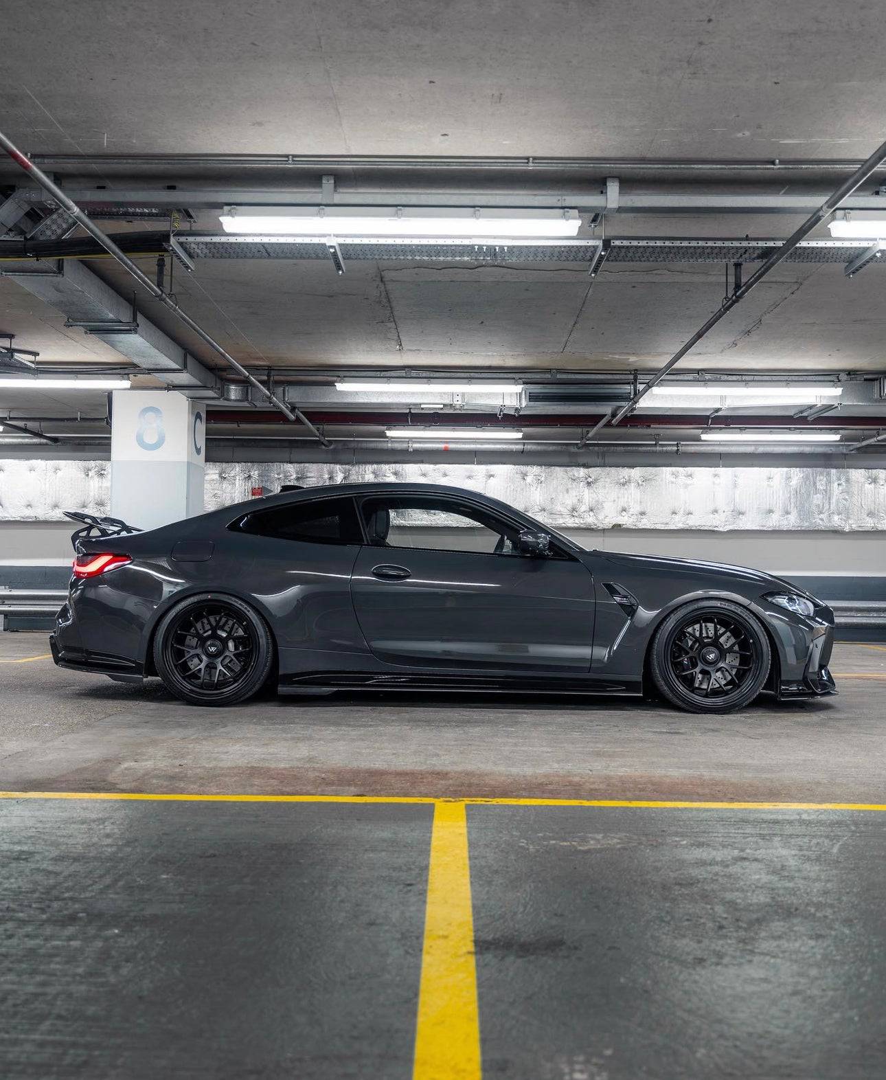 BMW M3 G80 G81 & M4 G82 G83 Dry Carbon Fibre Full Length Side Skirts by Adro (2021+) - Image 6