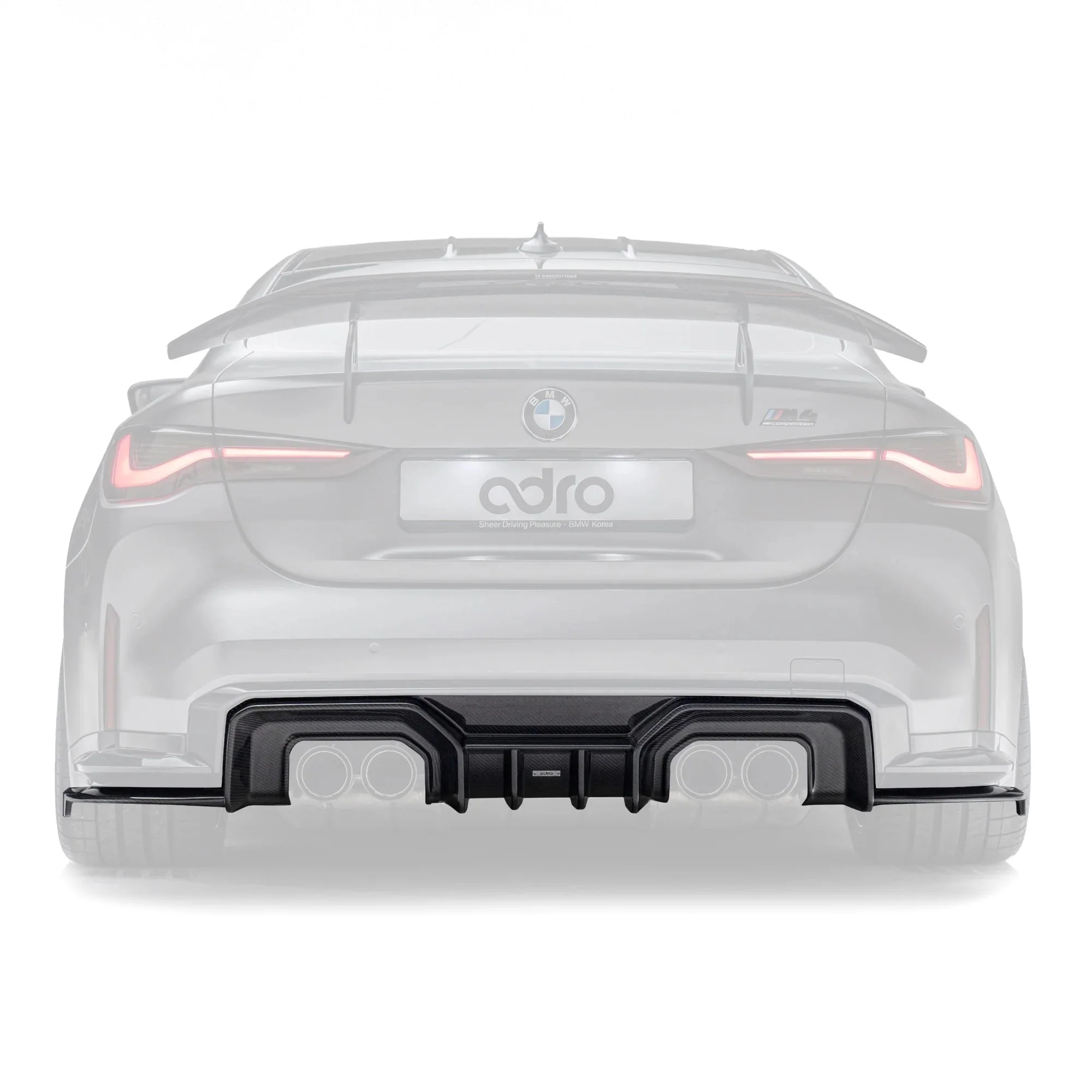 BMW M3 G80 G81 & M4 G82 G83 Dry Carbon Fibre Rear Diffuser by Adro (2021+) - Image 3