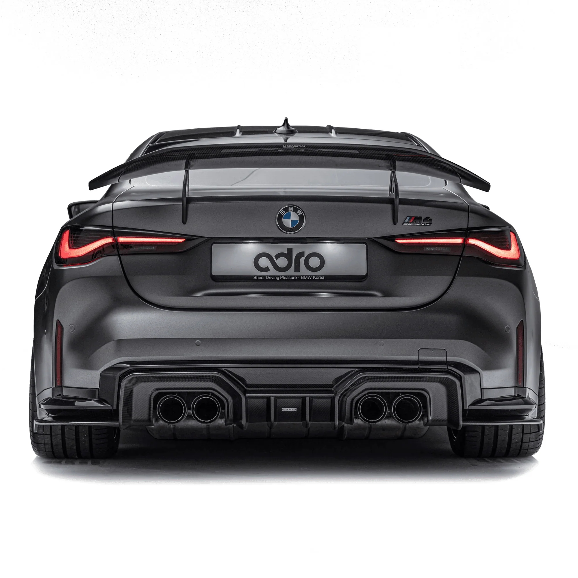 BMW M3 G80 G81 & M4 G82 G83 Dry Carbon Fibre Rear Diffuser by Adro (2021+) - Image 4