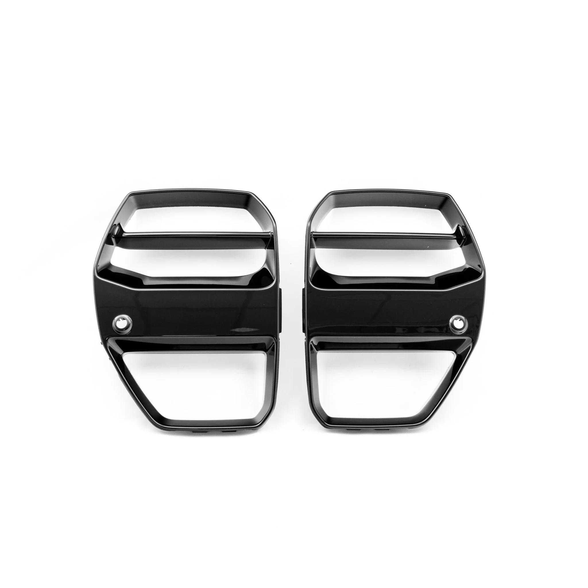 BMW M3 G80 G81 & M4 G82 G83 EVO-S Gloss Black Front Kidney Grilles by ZAERO (2021+)
