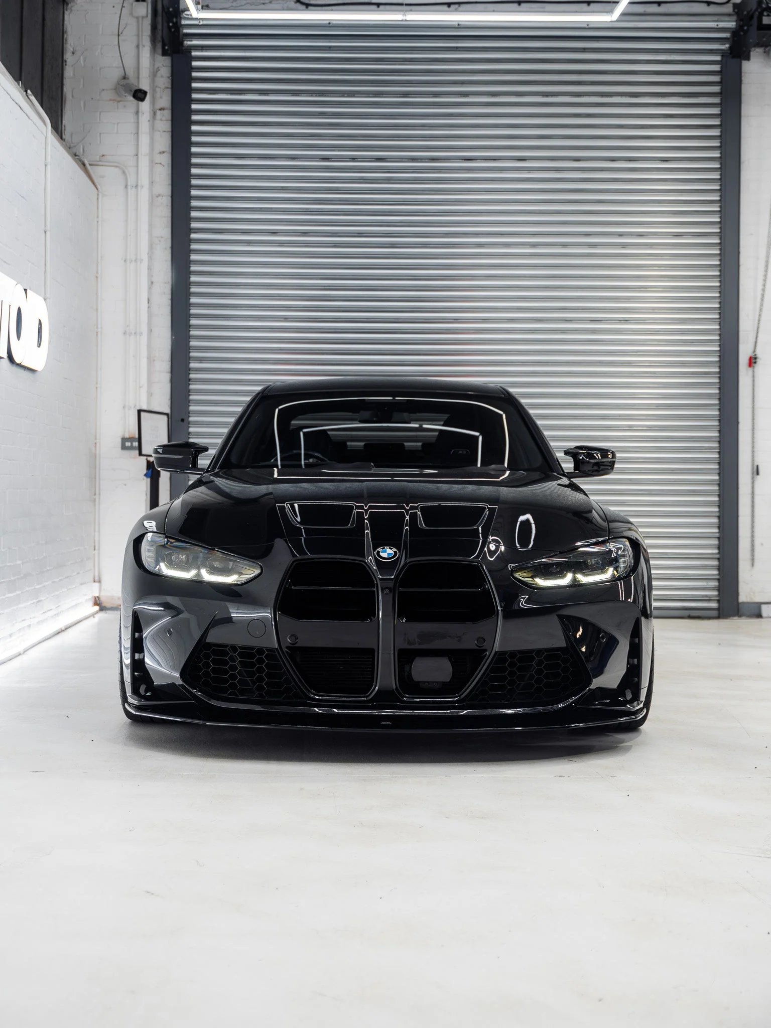 BMW M3 G80 G81 & M4 G82 G83 EVO-S Gloss Black Front Kidney Grilles by ZAERO (2021+) - Image 3