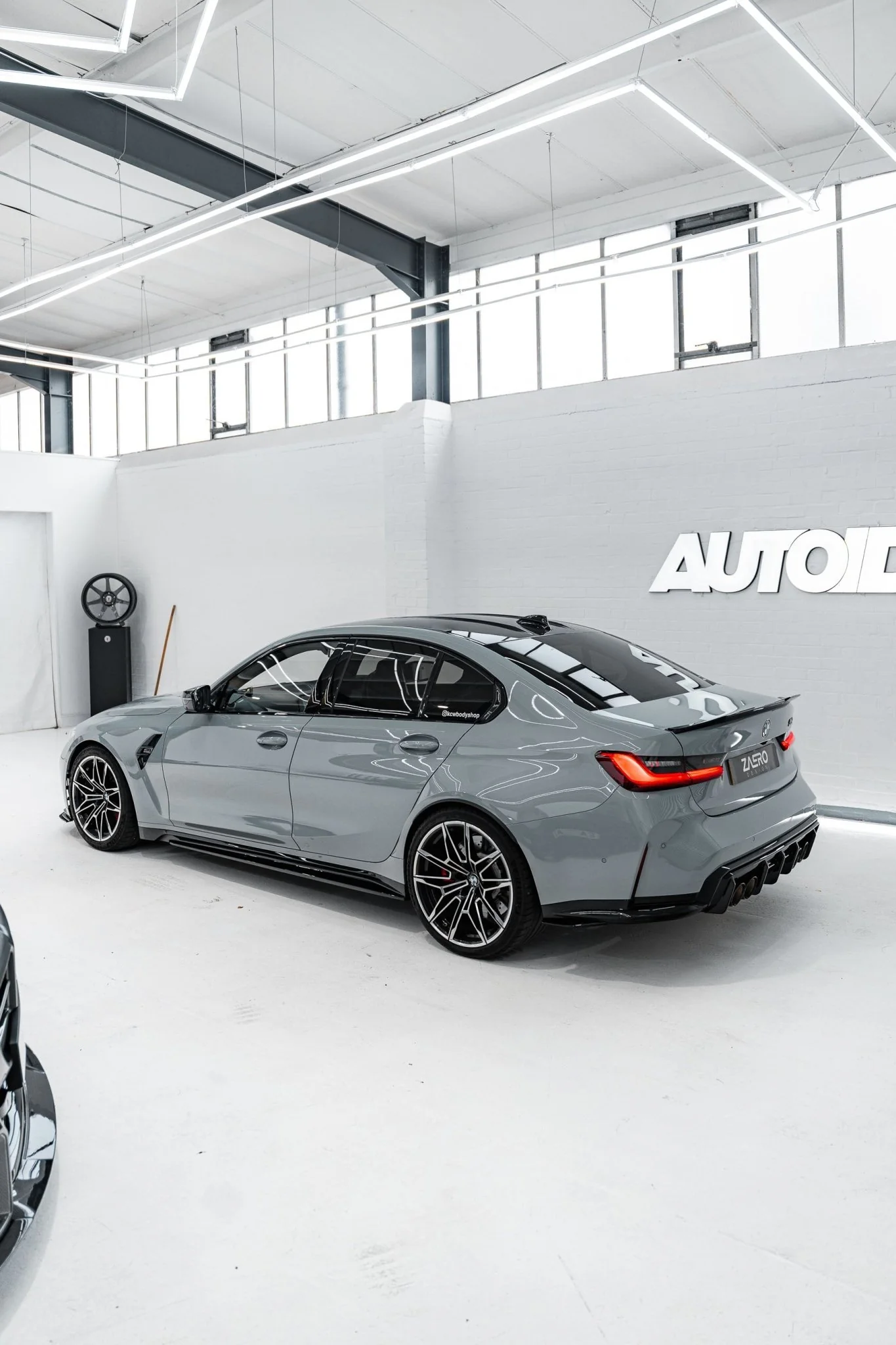 BMW M3 G80 G81 & M4 G82 G83 EVO-S Gloss Black Rear Diffuser by ZAERO (2021+) - Image 5