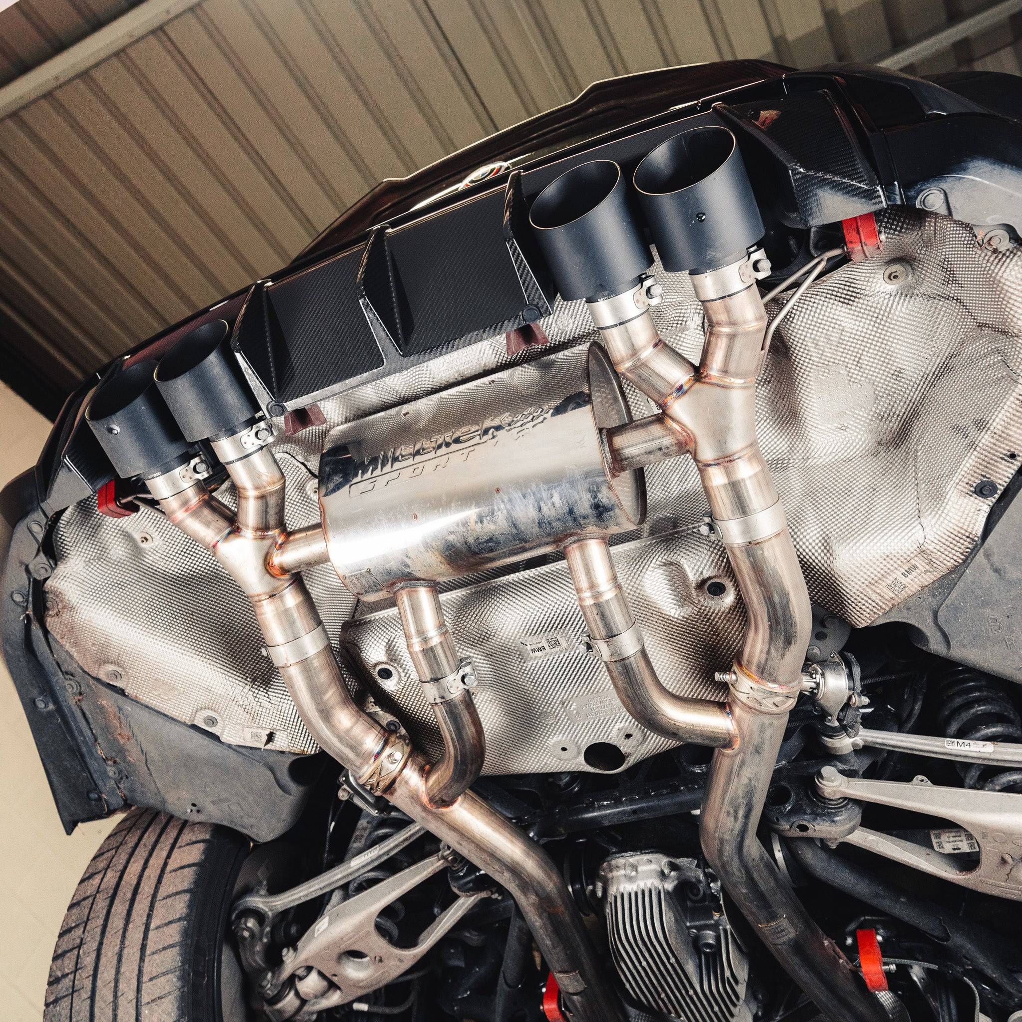 BMW M3 G80 G81 & M4 G82 G83 Full Catback / Axle-Back Exhaust System by Milltek (2020+) - Image 2