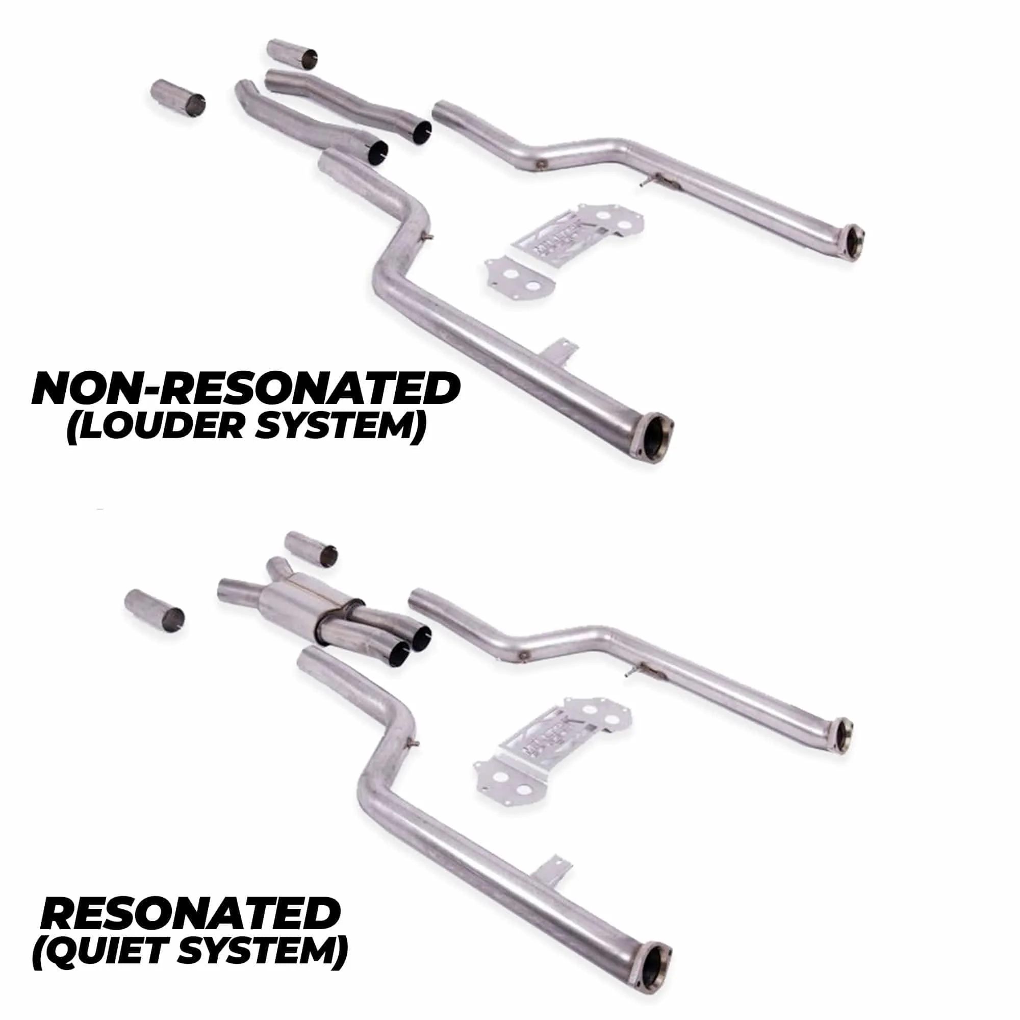 BMW M3 G80 G81 & M4 G82 G83 Full Catback / Axle-Back Exhaust System by Milltek (2020+) - Image 9