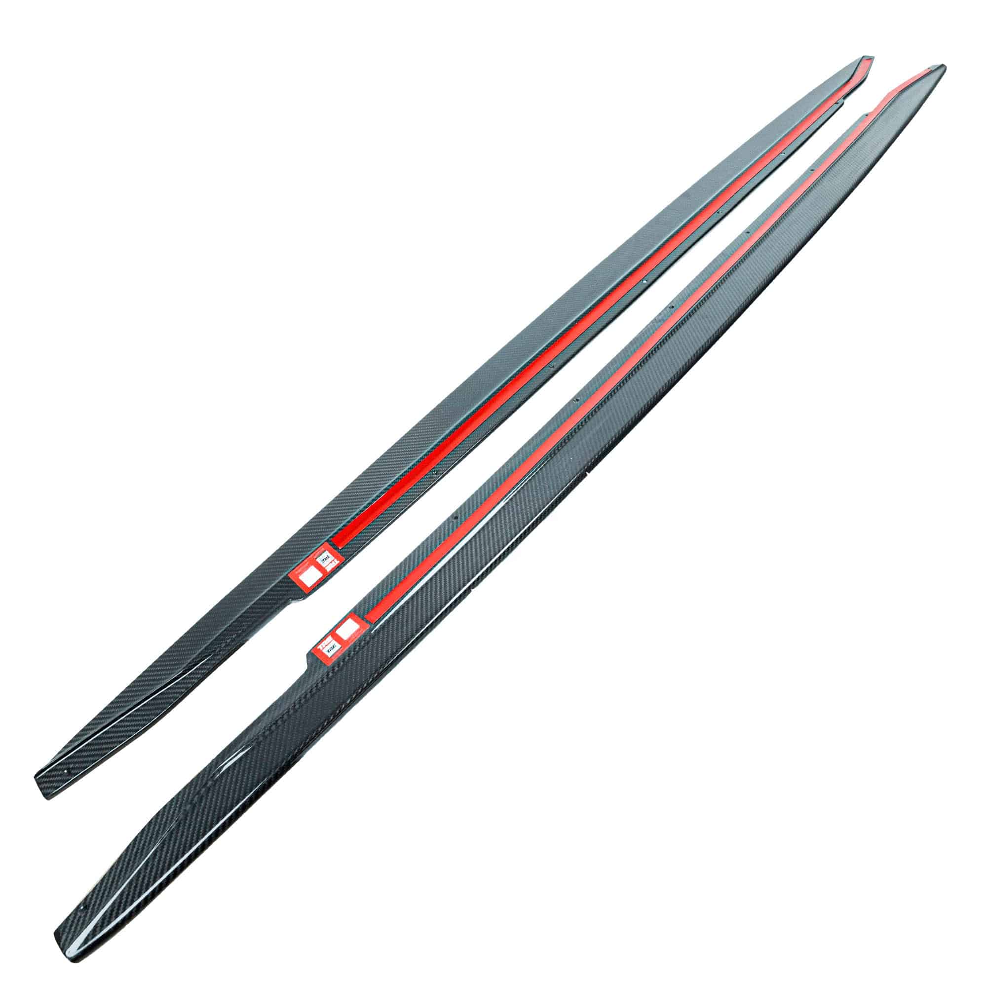 BMW M3 G80 G81 Pre-Preg Carbon Fibre PR-1 Side Skirts by TREVORA (2020+)
