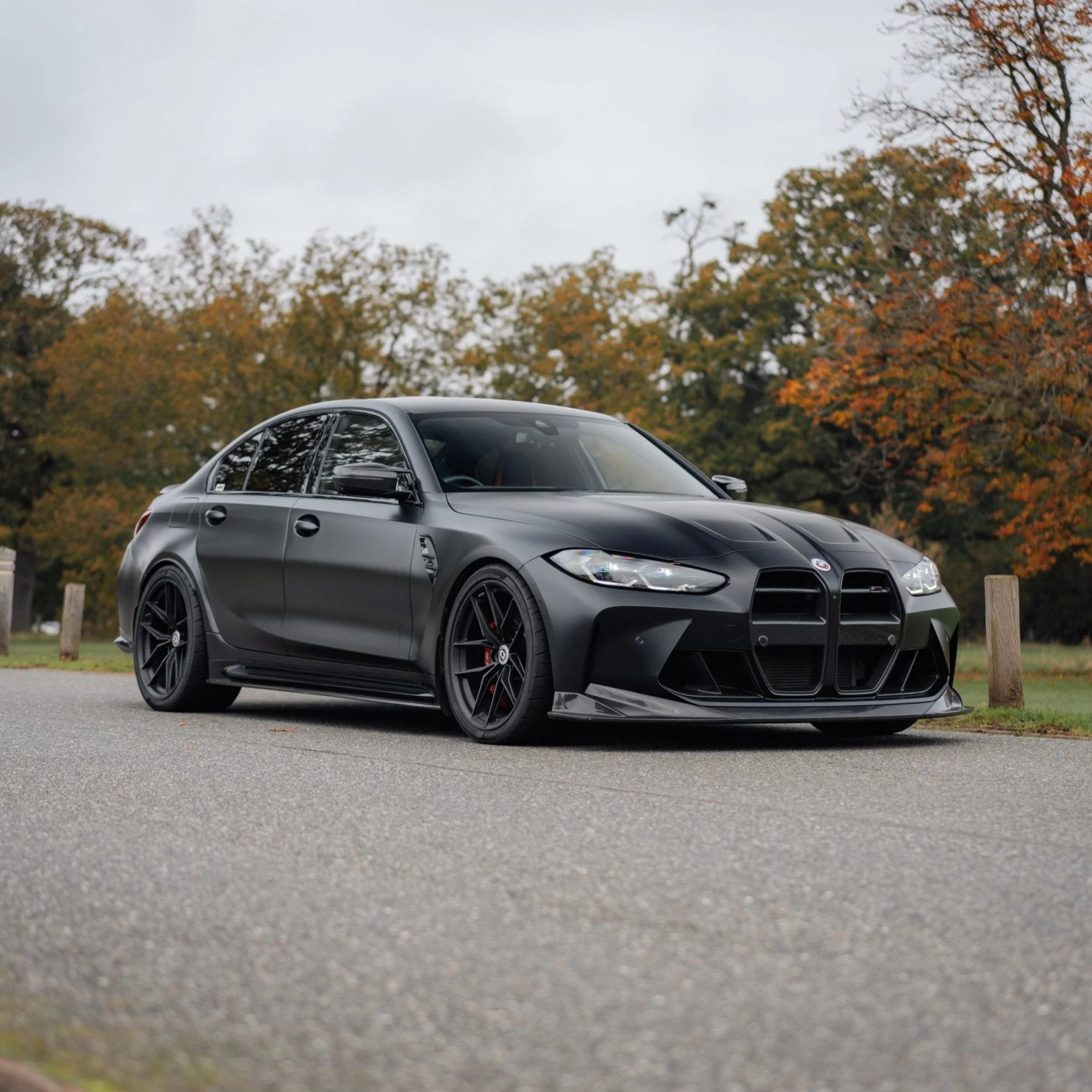 BMW M3 G80 G81 Pre-Preg Carbon Fibre PR-1 Side Skirts by TREVORA (2020+) - Image 10