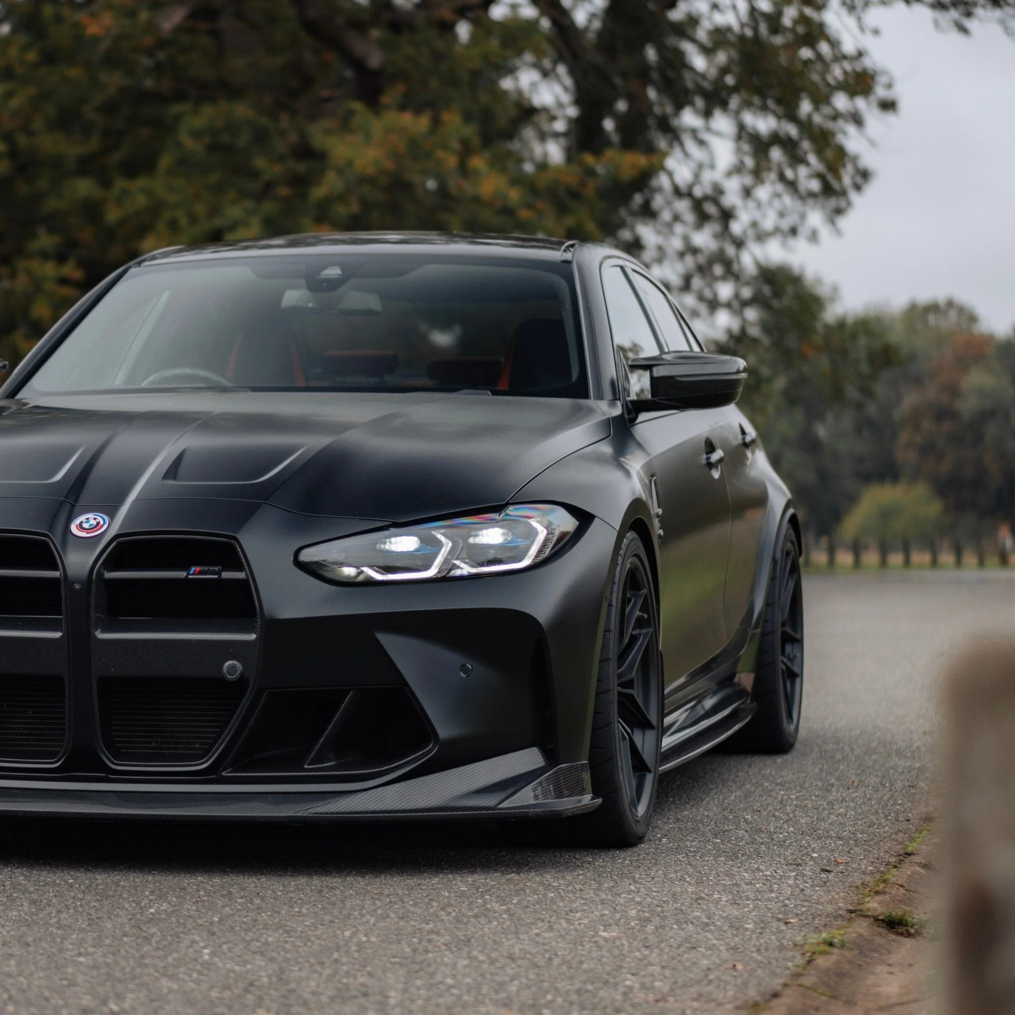 BMW M3 G80 G81 Pre-Preg Carbon Fibre PR-1 Side Skirts by TREVORA (2020+) - Image 3