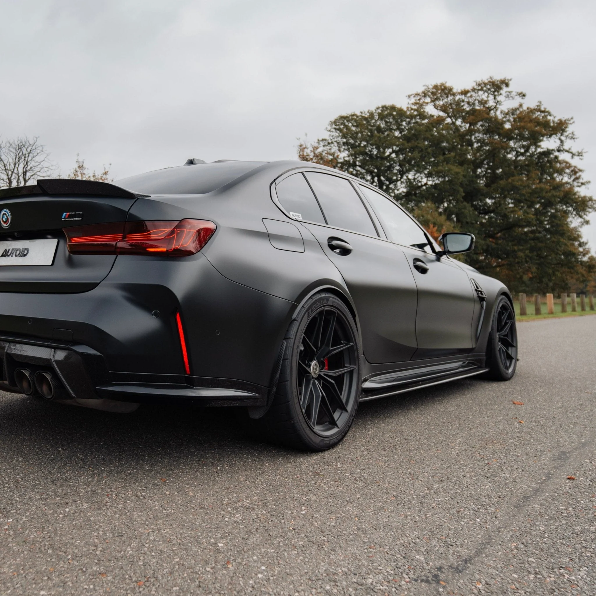 BMW M3 G80 G81 Pre-Preg Carbon Fibre PR-1 Side Skirts by TREVORA (2020+) - Image 4