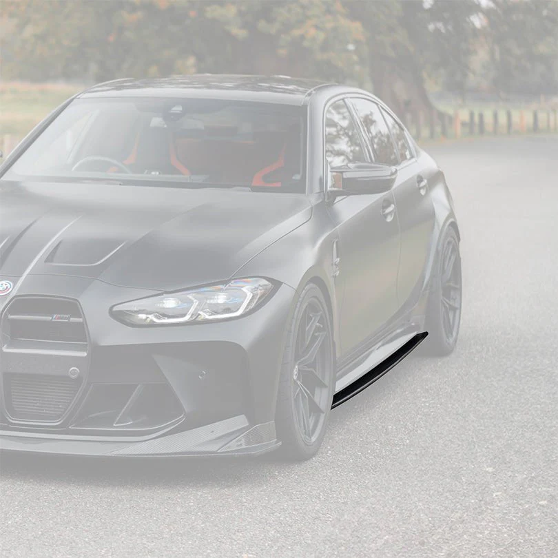 BMW M3 G80 G81 Pre-Preg Carbon Fibre PR-1 Side Skirts by TREVORA (2020+) - Image 5