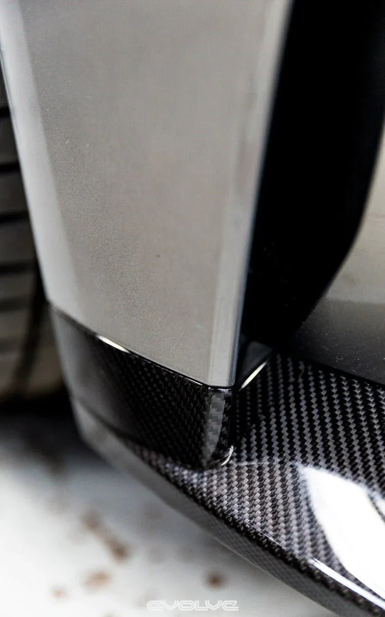 BMW M3 G80 & M4 G82 Carbon Fibre Front Bumper Corner Inserts by Alpha-N (2021+) - Image 6
