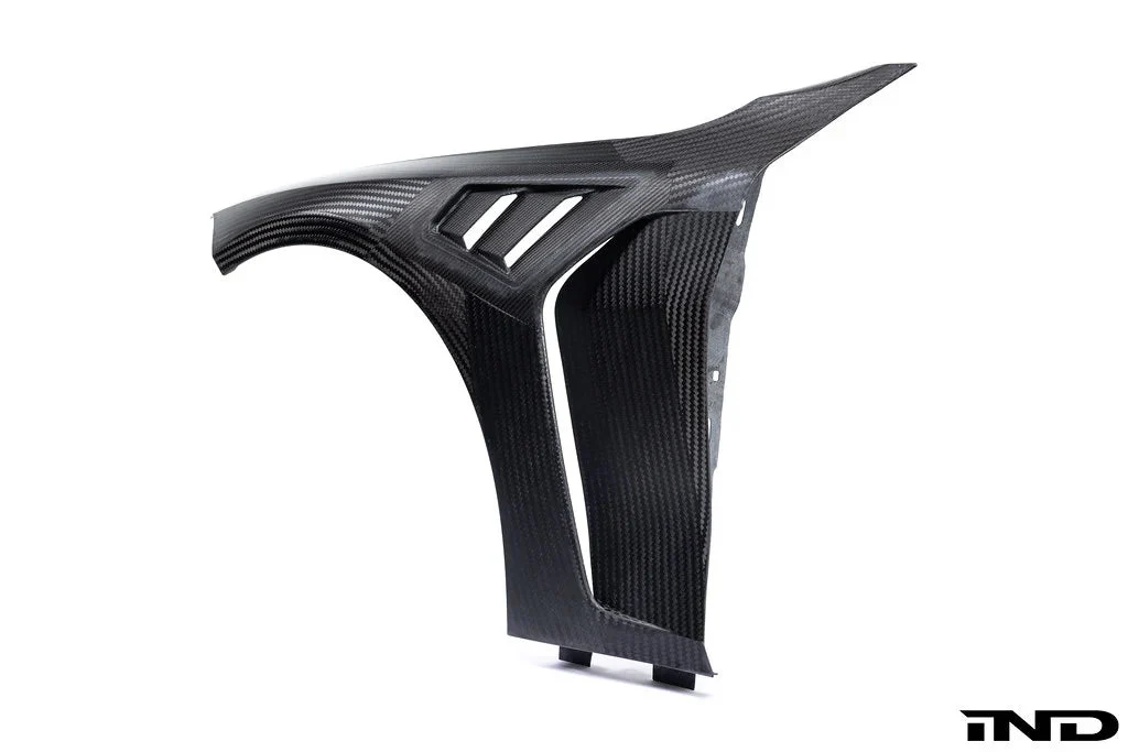BMW M3 G80 & M4 G82 Carbon Fibre Front Fender Wings by Alpha-N (2021+) - Image 4