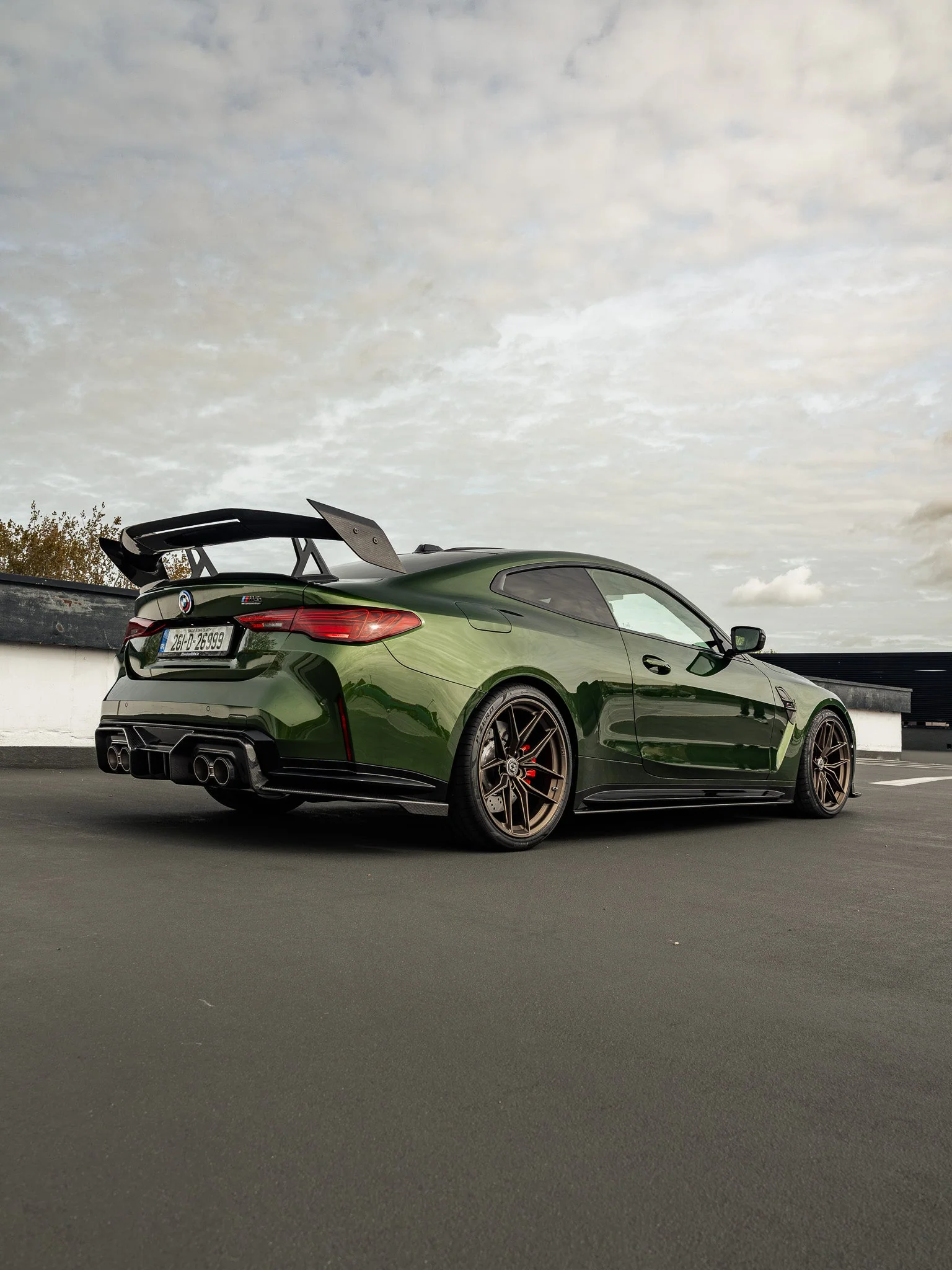 BMW M3 G80 & M4 G82 Dry Carbon Fibre AT-R3 Rear Wing by Adro (2021+) - Image 7