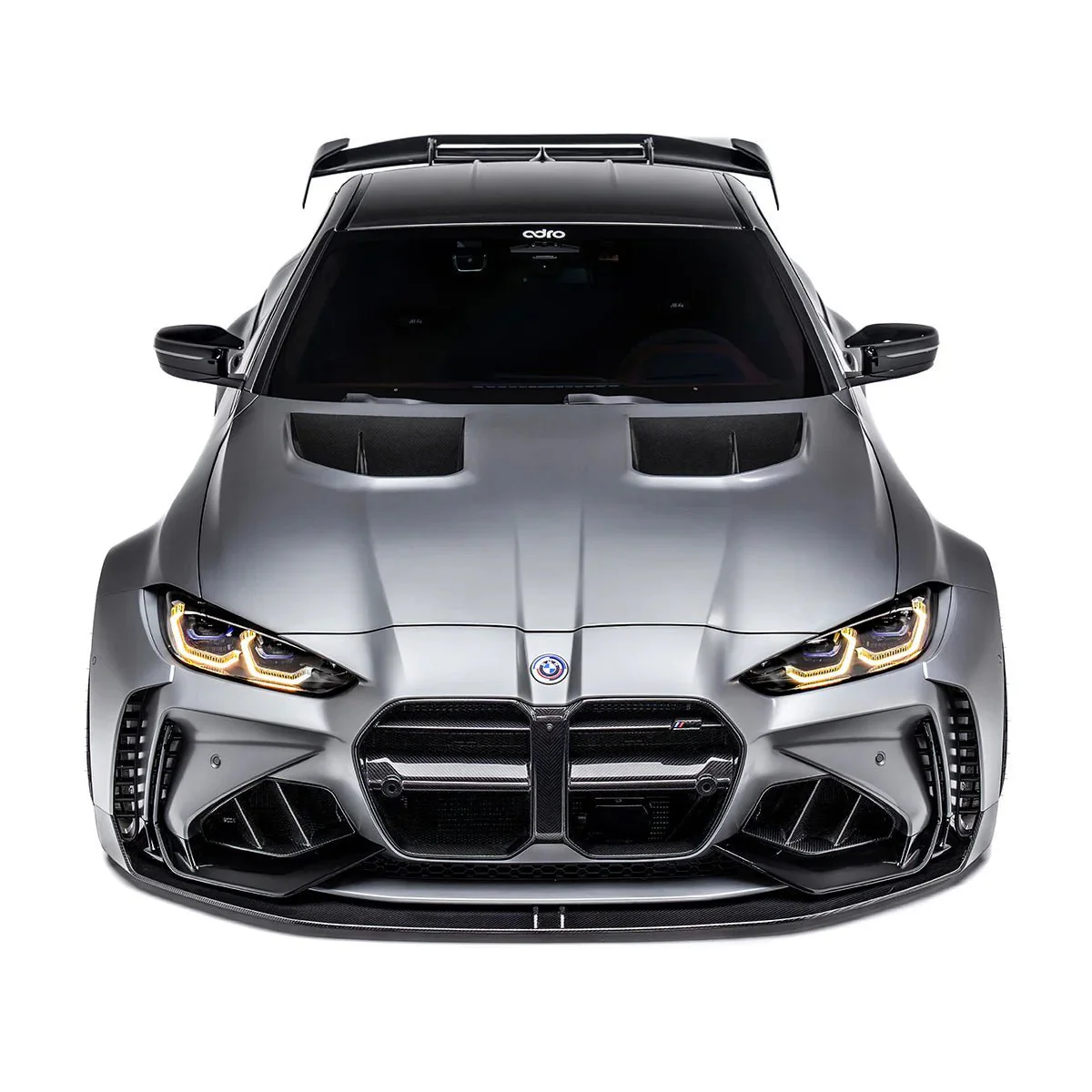 BMW M3 G80 & M4 G82 Dry Carbon Fibre Front Vented Bonnet by Adro (2021+) - Image 2