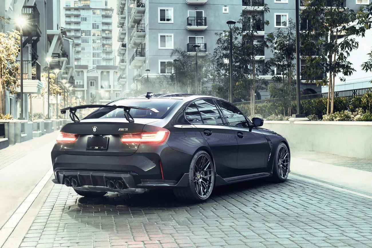 BMW M3 G80 & M4 G82 G83 Carbon Fibre VRS Aero Rear Wing Blade by Vorsteiner (2020+) - Image 3