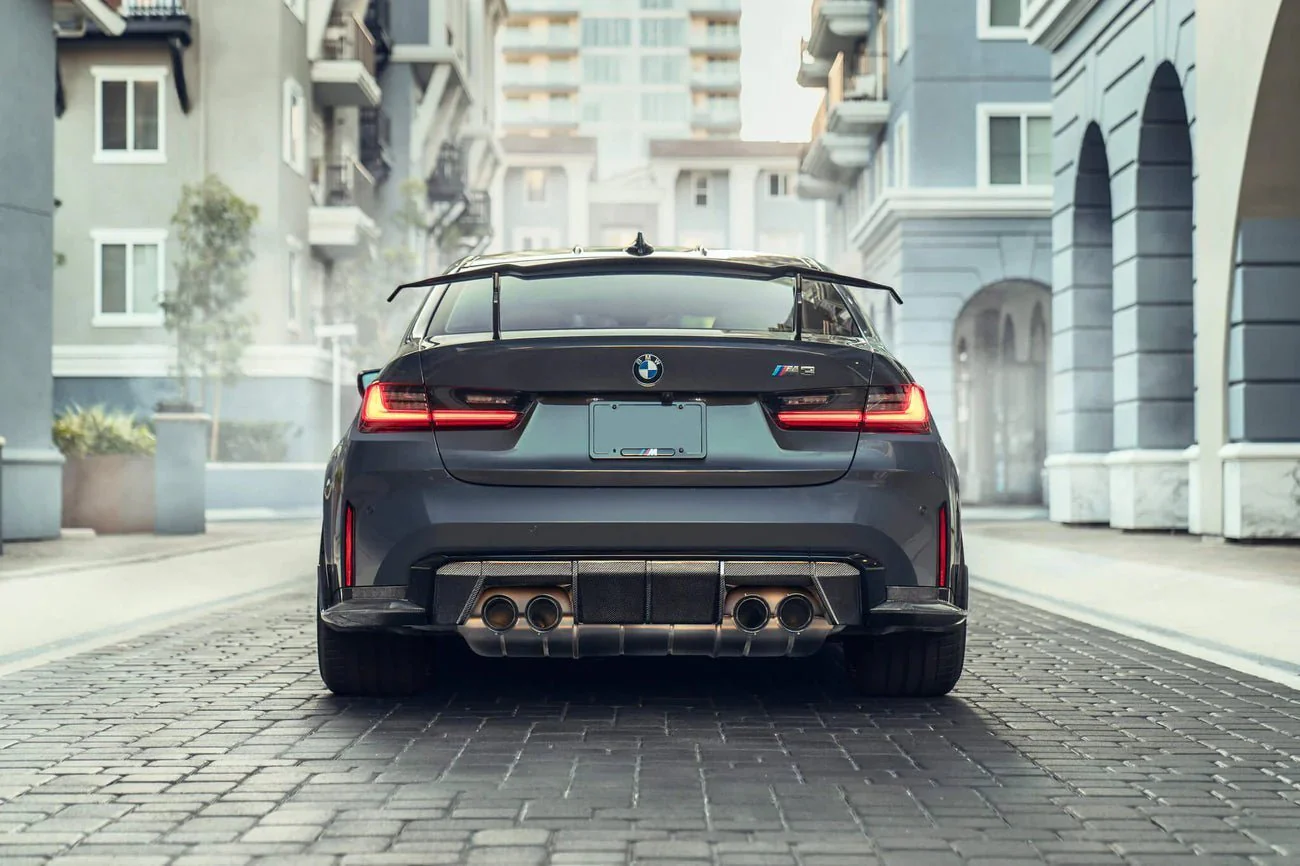 BMW M3 G80 & M4 G82 G83 Carbon Fibre VRS Aero Rear Wing Blade by Vorsteiner (2020+) - Image 4
