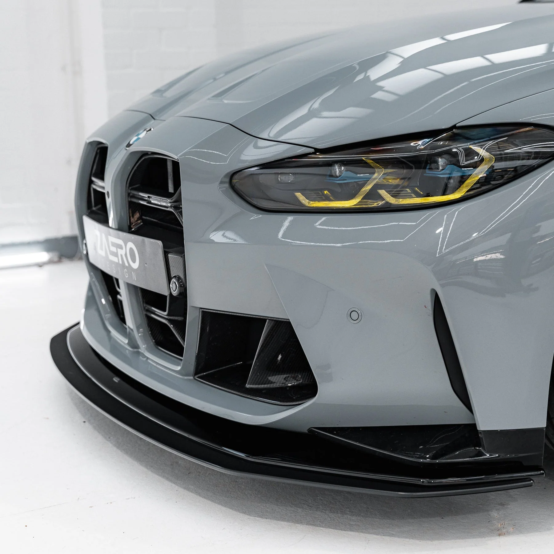 BMW M3 G80 Saloon Gloss Black Body Kit by ZAERO - Image 7