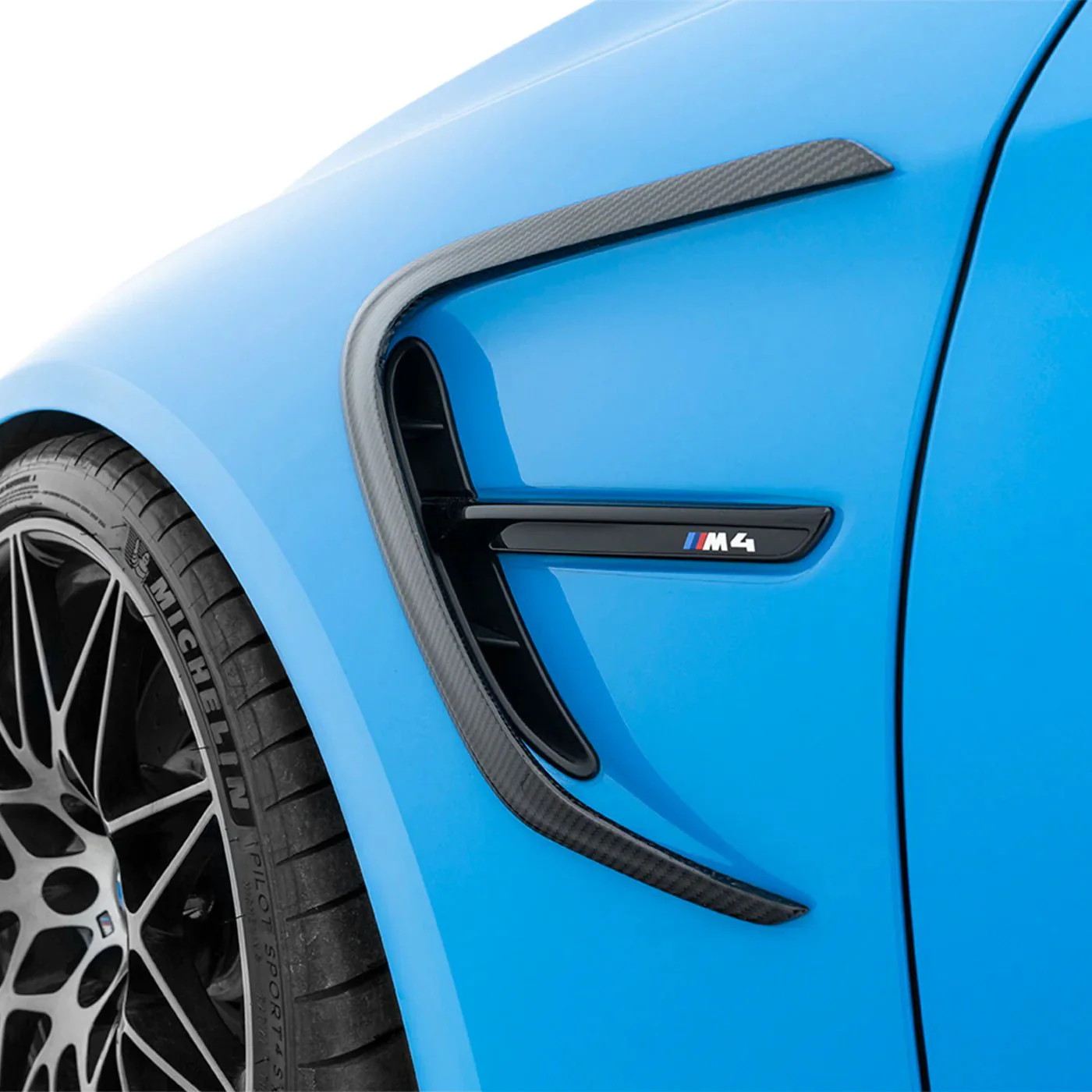 BMW M4 F82 F83 Pre-Preg Carbon Fibre Side Fender Trim Cover by Adro (2014-2020) - Image 4