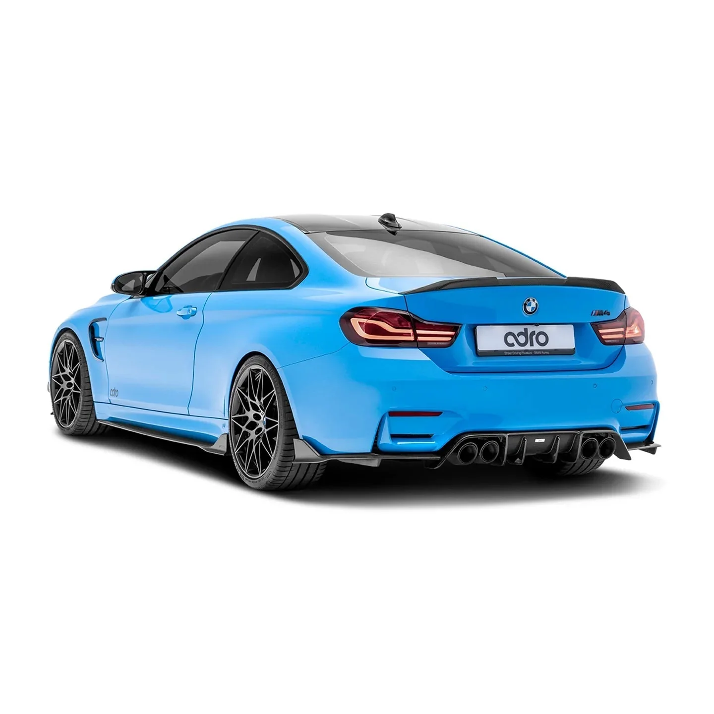 BMW M4 F82 F83 Pre-Preg Carbon Fibre Side Skirts by Adro (2014-2020) - Image 3