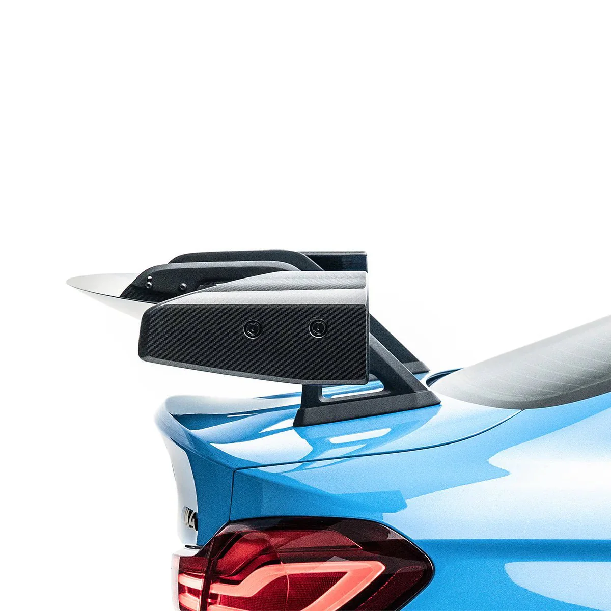 BMW M4 F82 Pre-Preg Carbon Fibre AT-R Swan Neck GT Rear Wing by Adro (2014-2020) - Image 6