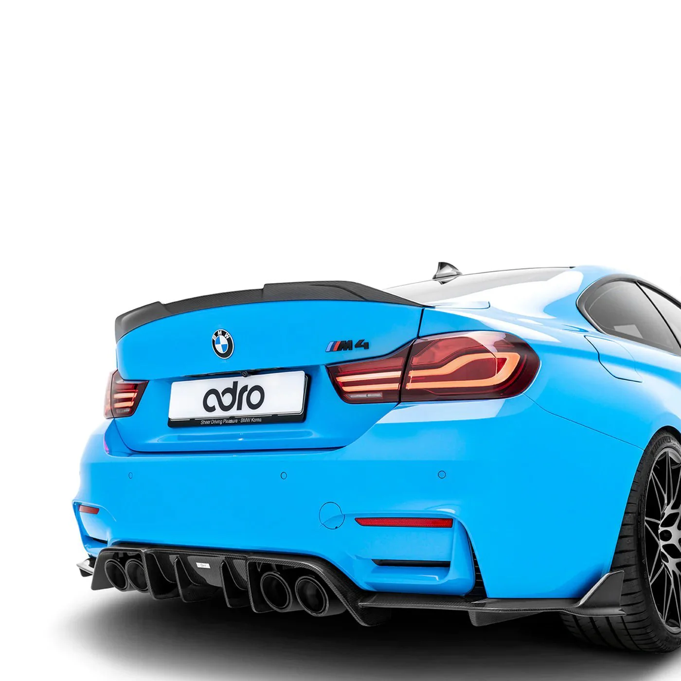 BMW M4 F82 Pre-Preg Carbon Fibre Rear Trunk Spoiler by Adro (2014-2020) - Image 2