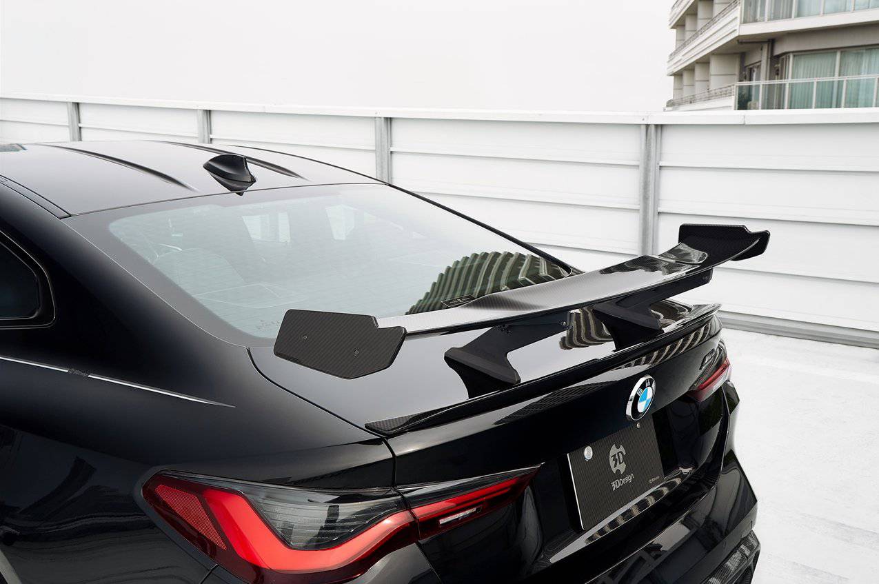 BMW M4 G82 Carbon Fibre Rear Wing by 3D Design (2020+) - Image 4