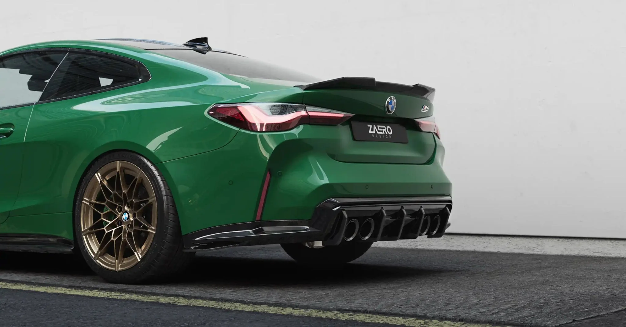 BMW M4 G82 Coupe EVO-S Gloss Black Body Kit by ZAERO - Image 3