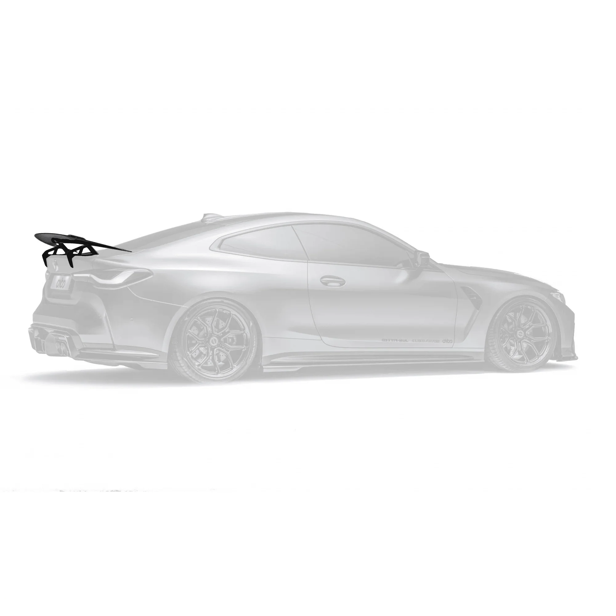BMW M4 G82 Dry Carbon Fibre Swan Neck Rear Wing by Adro (2021+) - Image 7