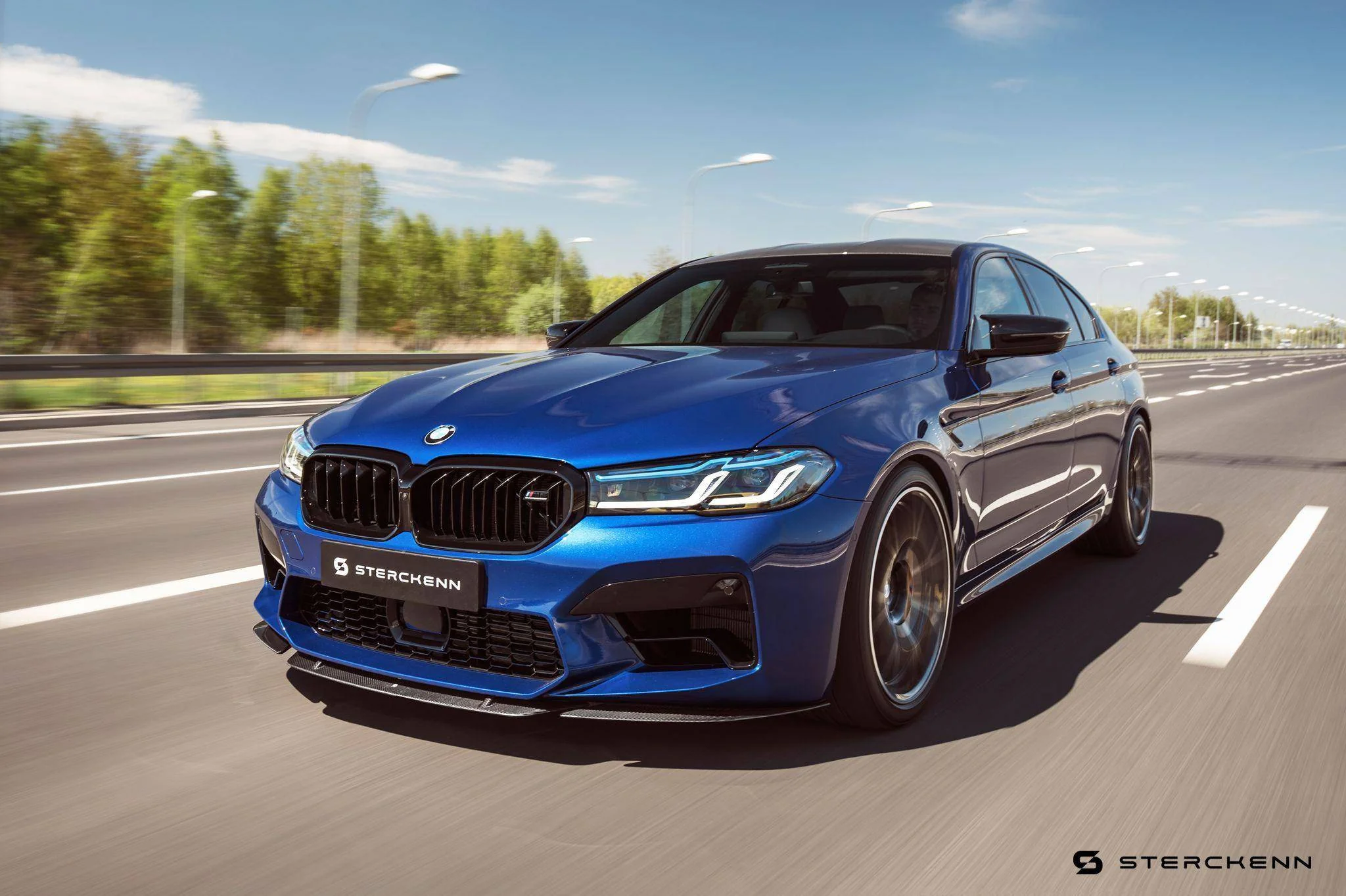 BMW M5 F90 LCI Carbon Fibre Front Lip by Sterckenn (2020-2023) - Image 31