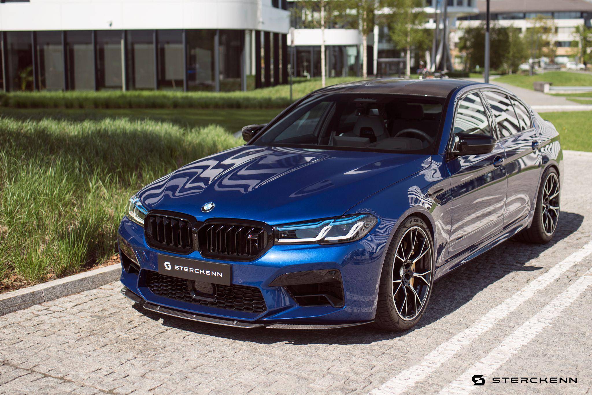 BMW M5 F90 LCI Carbon Fibre Front Lip by Sterckenn (2020-2023) - Image 33