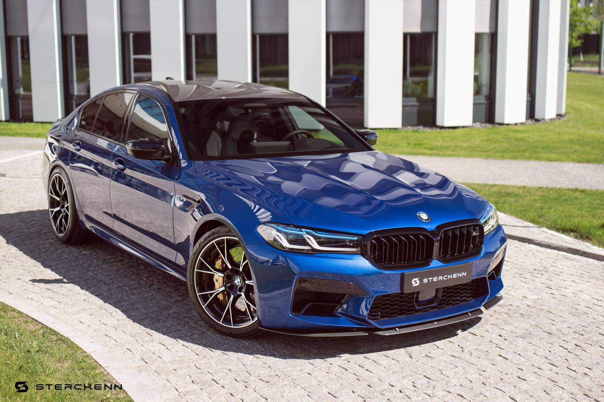 BMW M5 F90 LCI Carbon Fibre Front Lip by Sterckenn (2020-2023) - Image 35