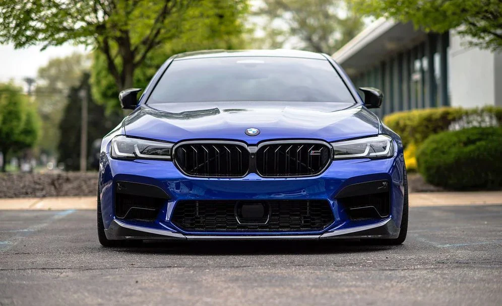 BMW M5 F90 LCI Carbon Fibre Performance Front Splitter by FORM (2020-2023) - Image 4