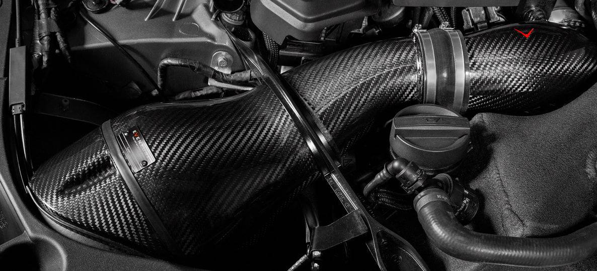 BMW M5 F90 & M8 F91 F92 F93 V2 Eventuri Carbon Fibre Turbo Inlets (2017+) - Image 4