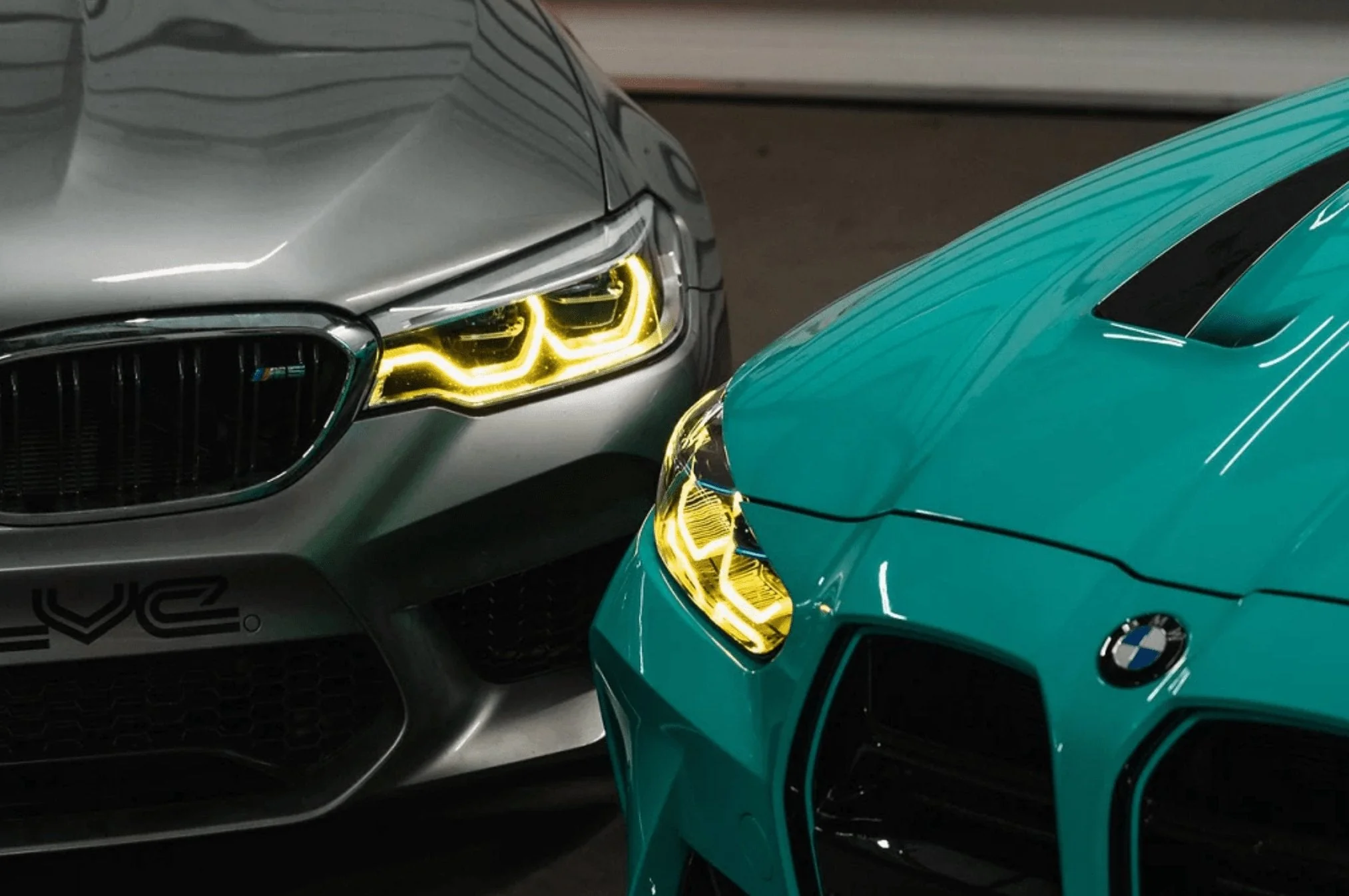 BMW M5 F90 Pre-LCI Motorsport+ CSL Style Yellow DRL Module Set (2016-2020) - Image 4