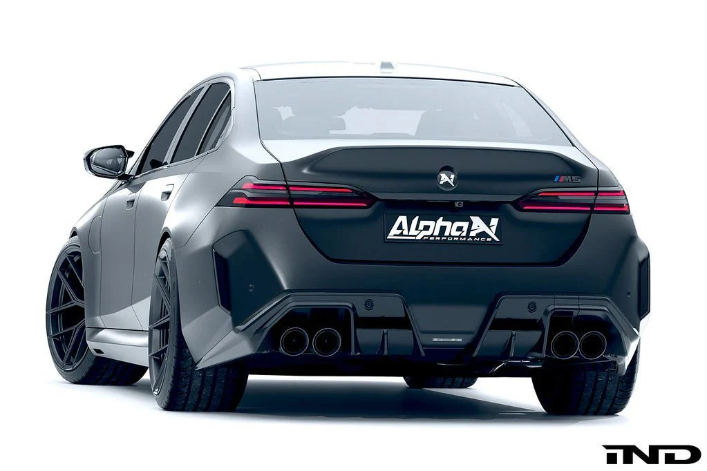 BMW M5 G90 Carbon Fibre A-CSL Ducktail Spoiler by Alpha-N (2024+) - Image 5