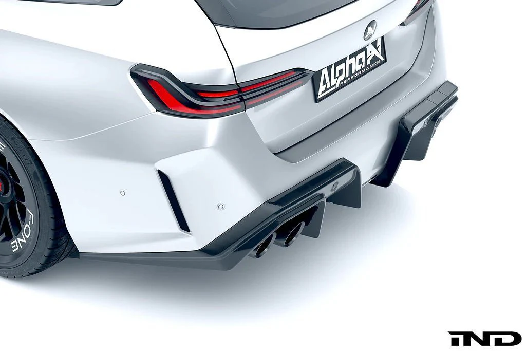 BMW M5 G90 G99 Carbon Fibre Rear Diffuser V1 by Alpha-N (2024+) - Image 5