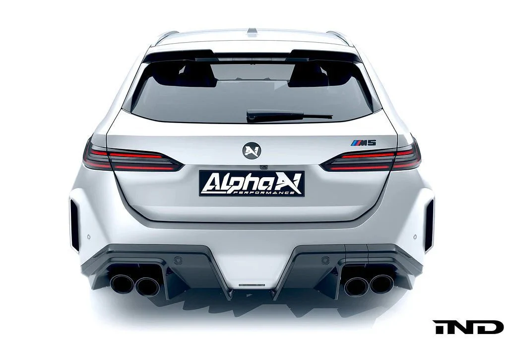 BMW M5 G90 G99 Carbon Fibre Rear Diffuser V1 by Alpha-N (2024+) - Image 6