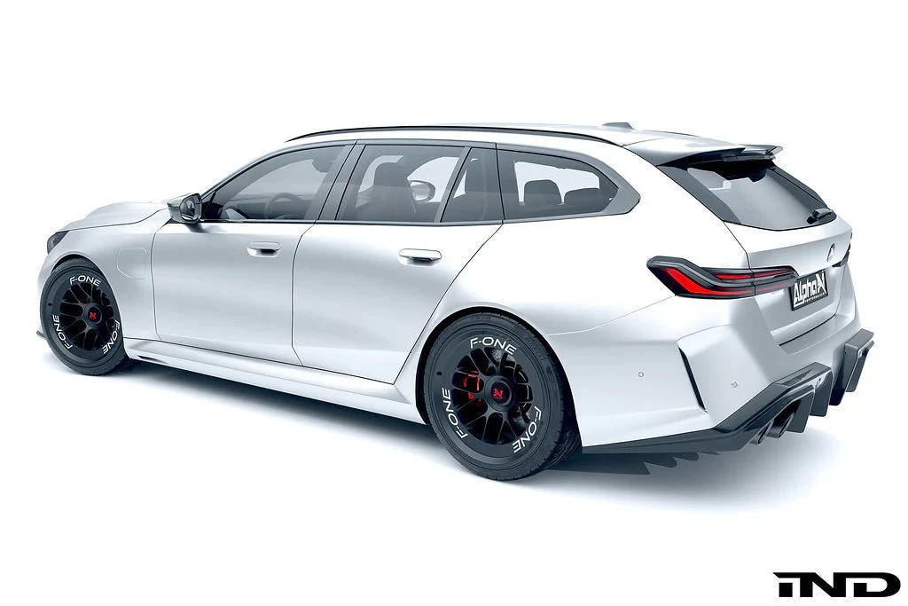 BMW M5 G90 G99 Carbon Fibre Rear Diffuser V1 by Alpha-N (2024+) - Image 8