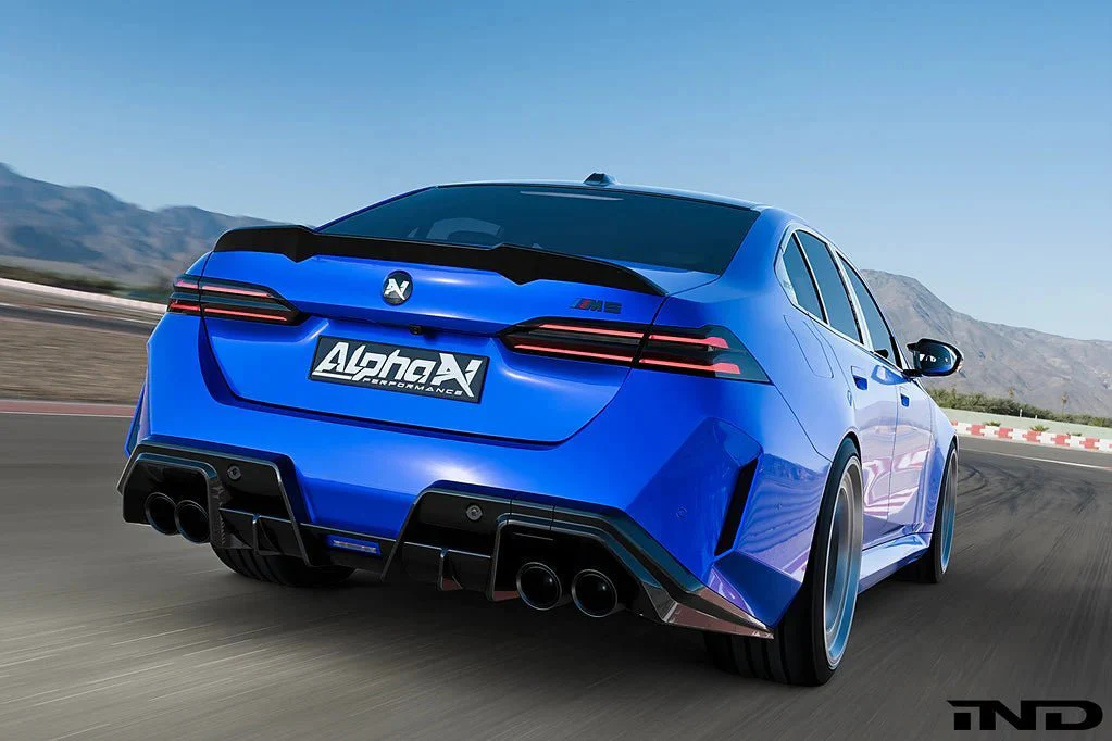 BMW M5 G90 G99 Carbon Fibre Rear Diffuser V2 by Alpha-N (2024+) - Image 2
