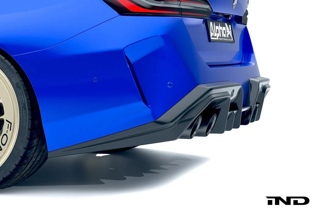 BMW M5 G90 G99 Carbon Fibre Rear Diffuser V2 by Alpha-N (2024+) - Image 4