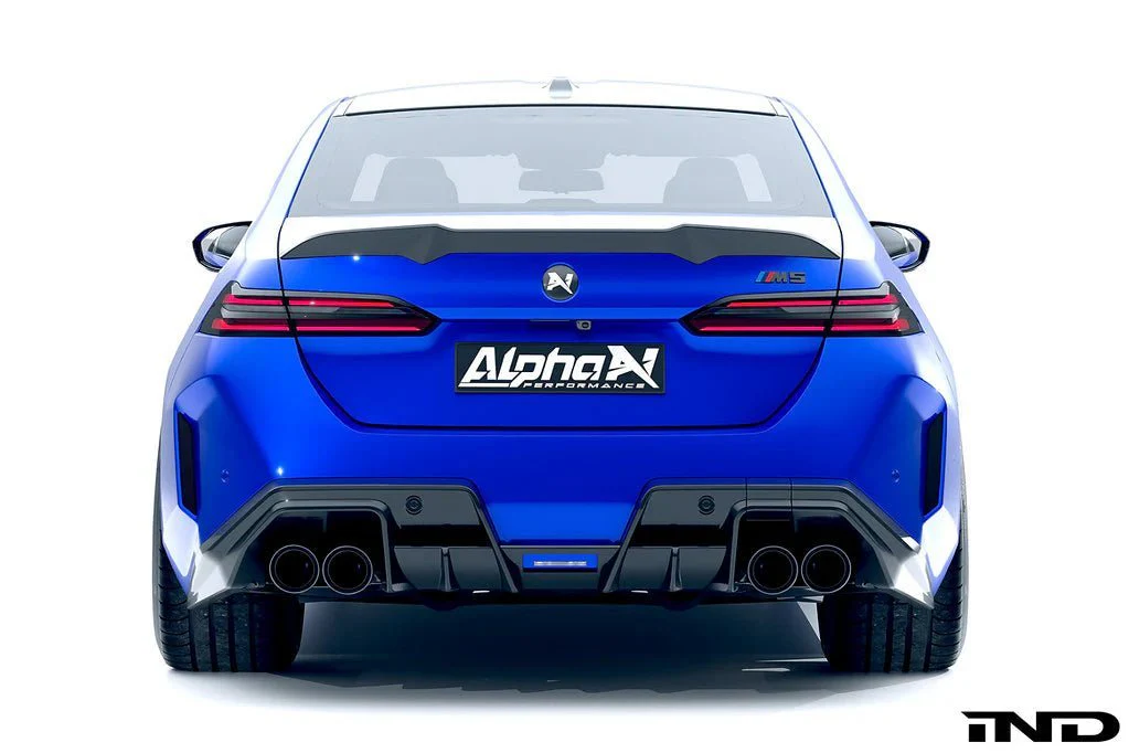 BMW M5 G90 G99 Carbon Fibre Rear Diffuser V2 by Alpha-N (2024+) - Image 6