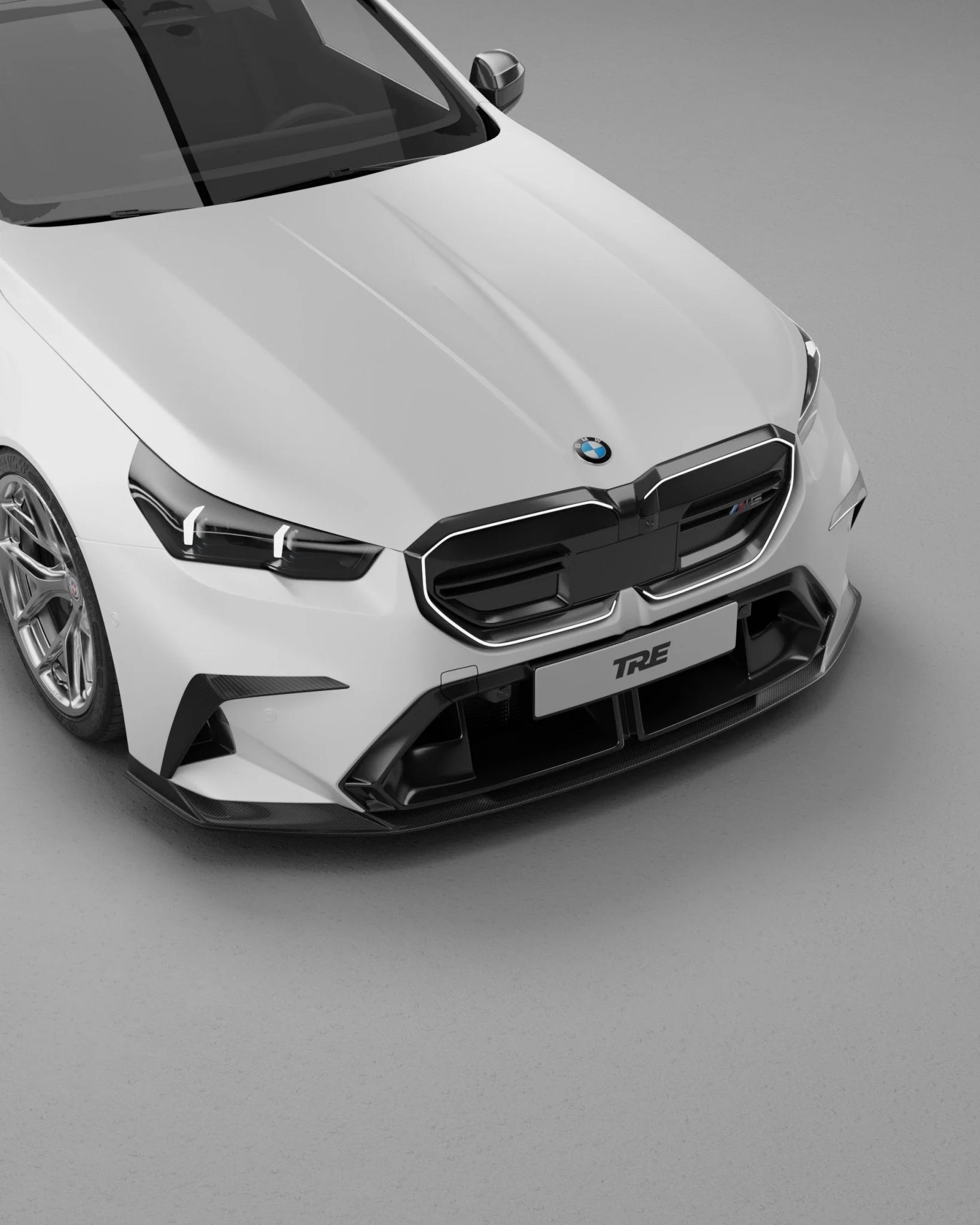 BMW M5 G90 G99 Pre-Preg Carbon Fibre PR-1 Front Lip by TREVORA - Image 25