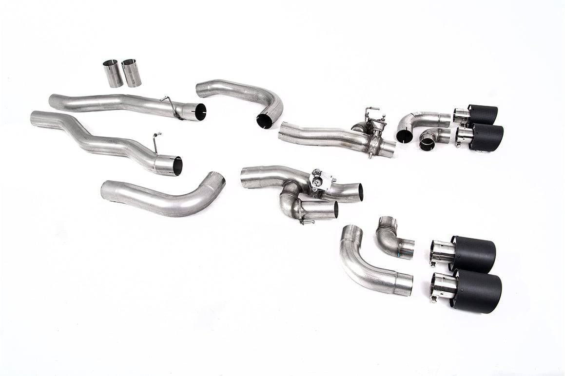 BMW M8 F91 F92 F93 (OPF/GPF) Particulate Filter-Back Exhaust System by Milltek Sport (2020+)