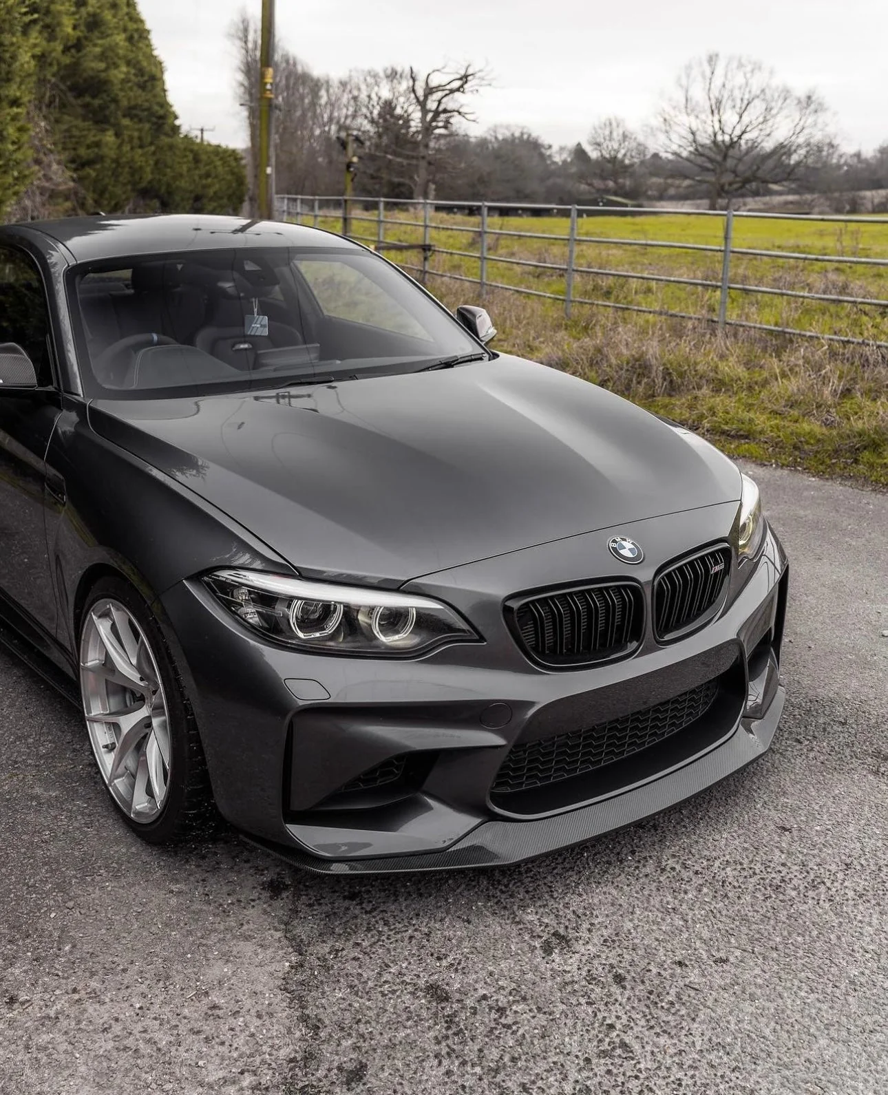 BMW OG M2 F87 Carbon Fibre E-CSL Front Splitter by FORM (2015-2018) - Image 2