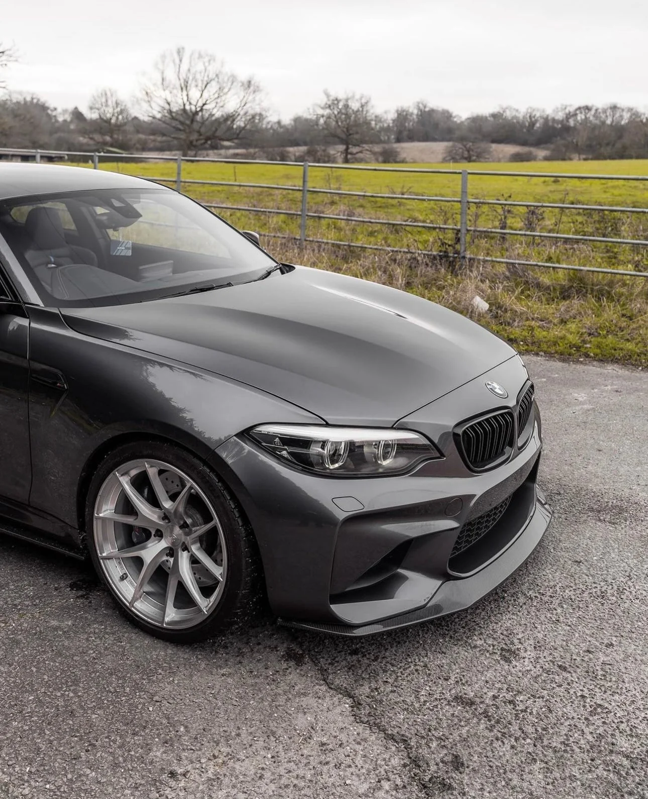 BMW OG M2 F87 Carbon Fibre E-CSL Front Splitter by FORM (2015-2018) - Image 5